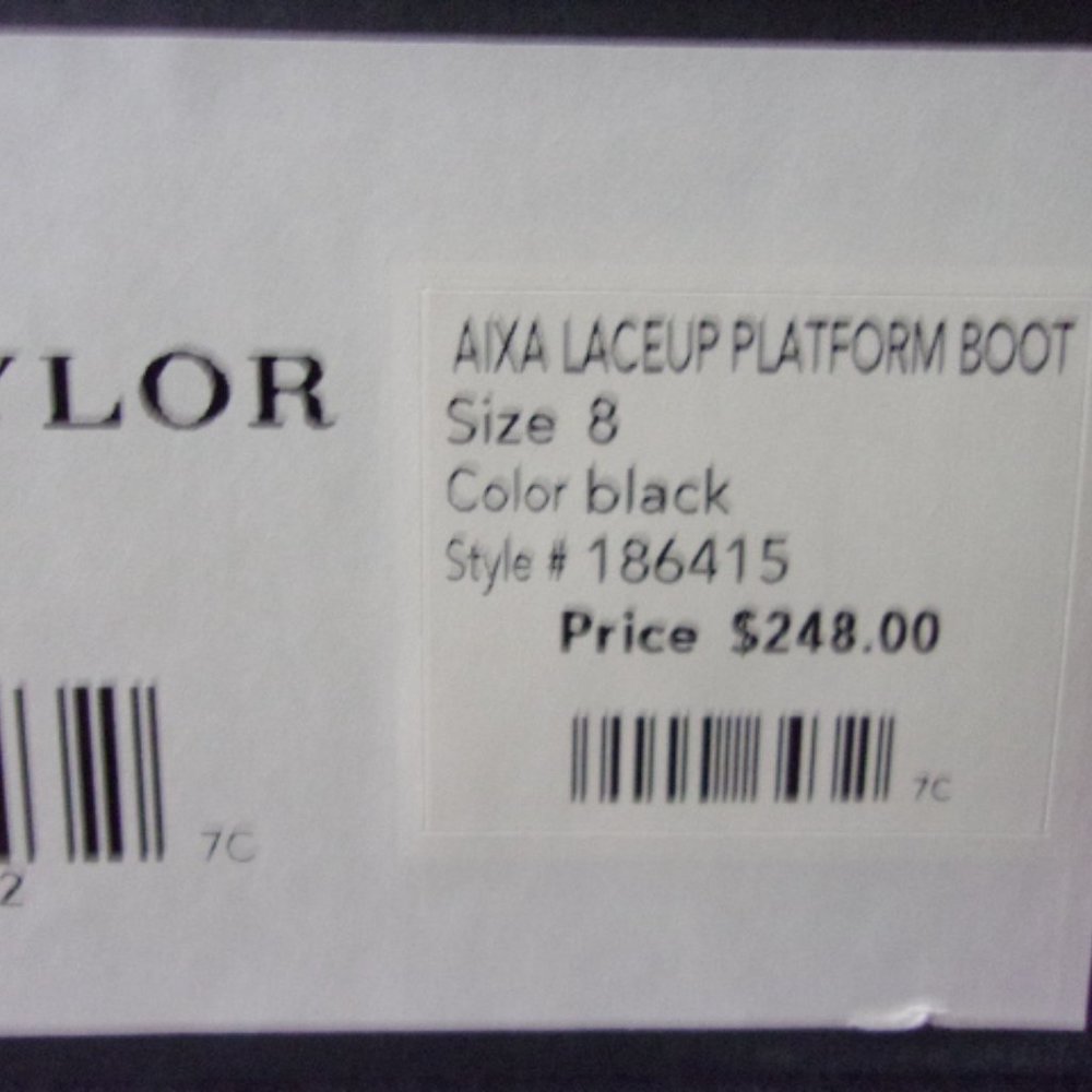 Ann Taylor Lace Up Platform Boot - Picture 10 of 12